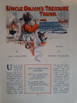 Treasure Trunk Oojah 1927